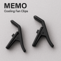 MEMO CX10 / CX15 Cooling Fan Clips (Pair) – Original Replacement Mounting Holders for Mobile Cooling fan. 
