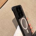 HOCE Ultra Thin Matte Magnetic Phone Cases For Xiaomi 15 14 13 Redmi K80 K70 K60 Pro Ultra Case Wireless Charge Translucent Hard PC Back Cover. 