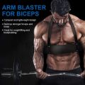 Sports Arm Rack for Biceps and Triceps, Dumbbell and Barbell Rack, Bicep Isolator, Barbell Push-Up Stand, Strengthening and Building Muscles, Easy Weightlifting and Body Building, Heavy Duty Thick Gauge Padded for Men & Women. 
