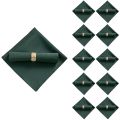wedding napkin-10 x napkins-Dark green. 