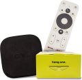 ONN Android TV 4K UHD Streaming Device with Voice Remote Control Google Assistant & High Speed HDMI Cable, on 4K Streaming Box By walmart USA. 