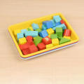 28X21X3cm Craft storage trays Good Quality PP Multicolor activity organizers Plastic art tray organizer for Kitchen Bedroom. 