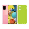 Samsung Galaxy A51 5G Back RHINO-0189 Lemon Green Sheet Anti-stain Wrap Cover. 