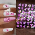 10PCS brand Craft Disney Style Nail Sticker Mickey Minnie Donald Duck Nail Slider Christmas Halloween Stitch Stitch Nail Decal. 