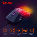 Ajazz Gaming Mouse - Wired Gaming Mouse - RGB Mouse - RGB Gaming Mouse with 8 Programmable Button - Ergonomic Wired LED Gaming Mouse - RGB LED Backlit - 10000 DPI - 6 Button - Optical Gaming Mouse - AJ358 Gaming Mouse. 