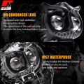 Ultra Bright, Owl Shaped Metal Mini Driving Light, Mini LED Driving Fog Lights, Motorcycle Auxiliary Spot Lights High Low Beam White Yellow Headlights Universal Fitment YBR G, Honda cd 70, Cg125, Suzuki GS 150 Se, GS 150. 