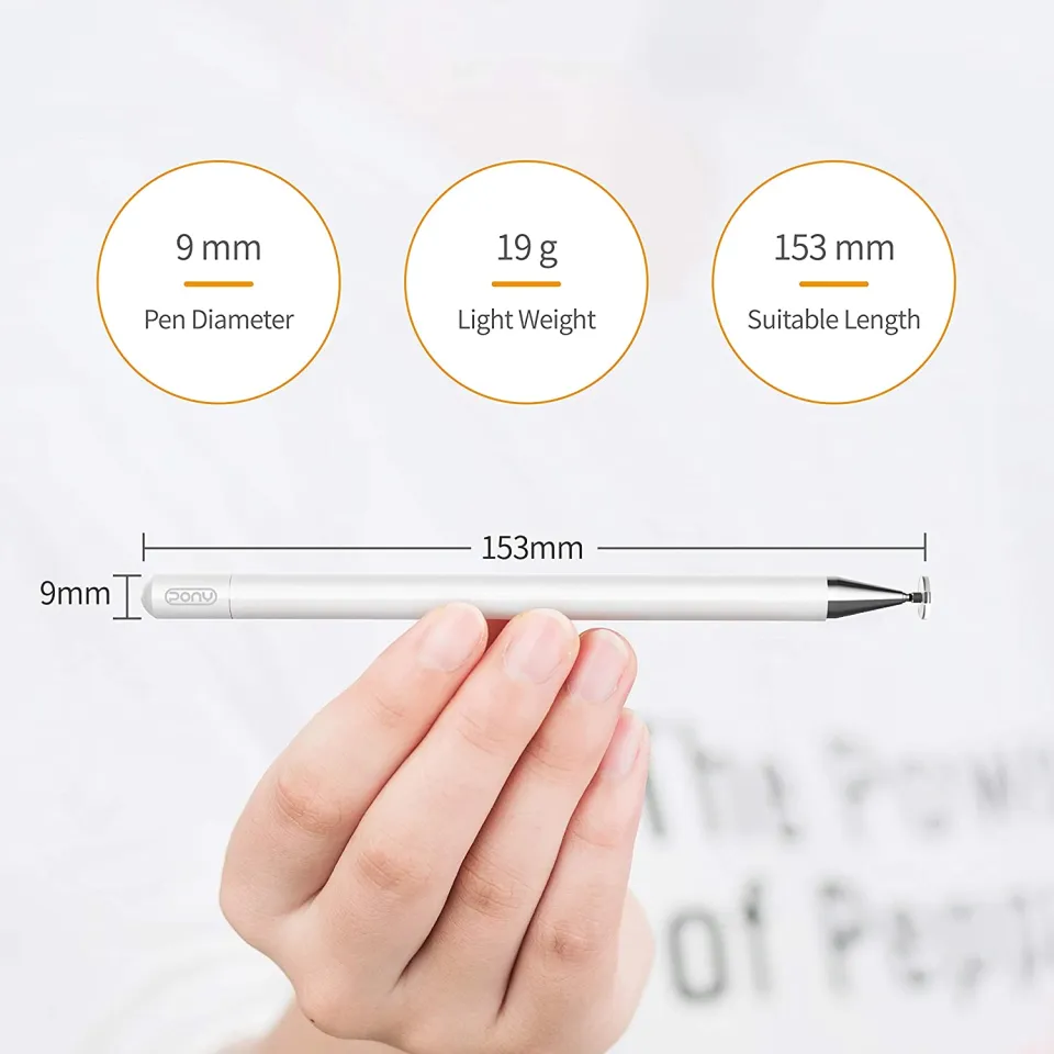 Stylus Pen, PONY Capacitive Stylo High Sensitivity Precision
