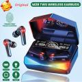 TWS Earbuds M28 TWS Bluetooth 5.3 Wireless Infurion Headphones HIFI Music Earbuds LED Display Earphone with Charging Case. 