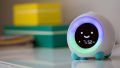 LittleHippo MELLA: Ready to Rise Children's Sleep Trainer, Night Light, Sound Machine and OK to Wake Alarm Clock for Toddlers and Kids - Blush Pink. 