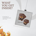 KalaKola Hairwell Shampoo Hair Color (Dark Brown) Sachet Box. 
