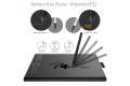 New GAOMON M10K PRO 10 * 6.25'' Pen Graphic Tablet Drawing Wacom Board with 8192 Pressure Battery-Free Stylus Android Support best for online Education and Art Drawing. 