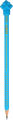 Dux Triwriter Pencil Star Rubber Jar DX-666 (Pack of 48 Pcs). 