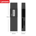 Lenovo D221 TF Memory Card Reader USB2.0 Dual Slot PC Adapter Memory Card Reader. 