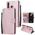 For HUAWEI P30 lite/nova 4E Flip-type Leather Protective Phone Case with 3 Card Position Buckle Design Phone Cover  Style:HUAWEI P30 lite/nova 4E. 