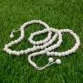 Camel Bone Tasbeeh 100 Beads Round Style 8  mm Size | Muslim Counter Prayer Beads. 