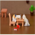 Decorate A Room Cartoon Cute Kitten Resin Crafts Cat Animal Accessories Creative Microlandscape. 