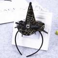 Halloween Witch Party Headband Unique Design Headband Mini Pointy Witch Hat Hair Hoop Hairband Accessories Cosplay Party Decor. 