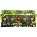 Teenage Mutant Ninja Turtles TMNT - 5 Action Figures Set. 
