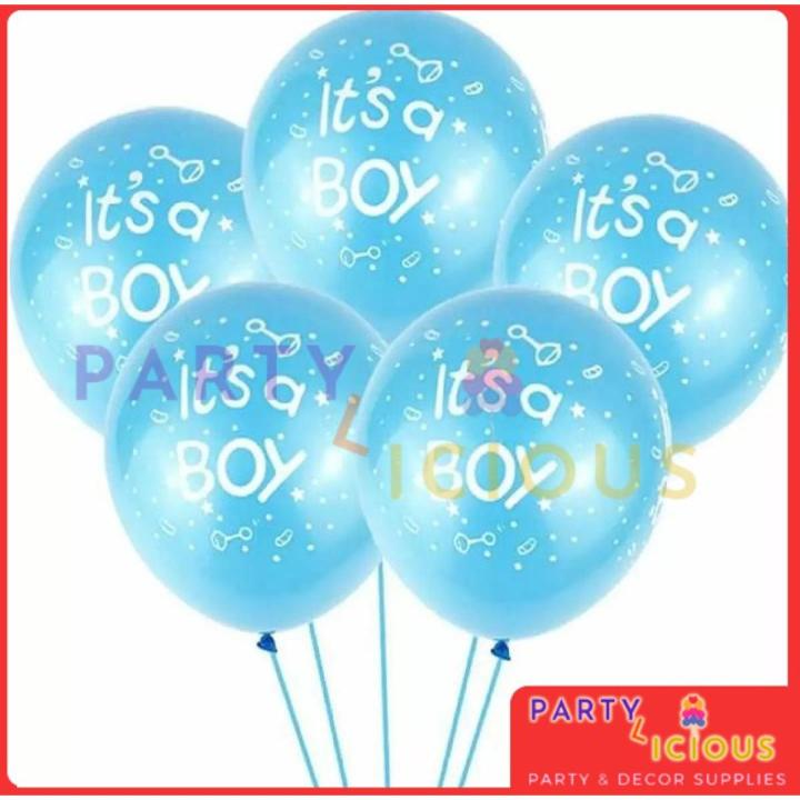 Blue Latex Balloons Its a Boy for Decoration and Baby Shower ...