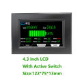 JK BMS Accessories Smart 3.2/4.3 LCD Display Lifepo4 Battery Start Switch Adapter Intelligent Protection Board Cables 4S 8S 100A. 