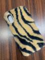 Apple Iphone X Fuzzy Plush Case for Girls Women Warm Winter Fluffy Furry Plush Soft TPU Shockproof Phone Case. 