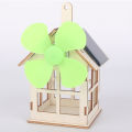 Solar Power Toy Kid-safe Teamwork Ability Wood Educational Projects Solar Kit for Family. 
