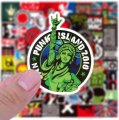 60 Pcs Classic Rock & Music Band Sticker Pack | Premium Waterproof Graffiti Decals for Guitar, Laptop & Bike. 