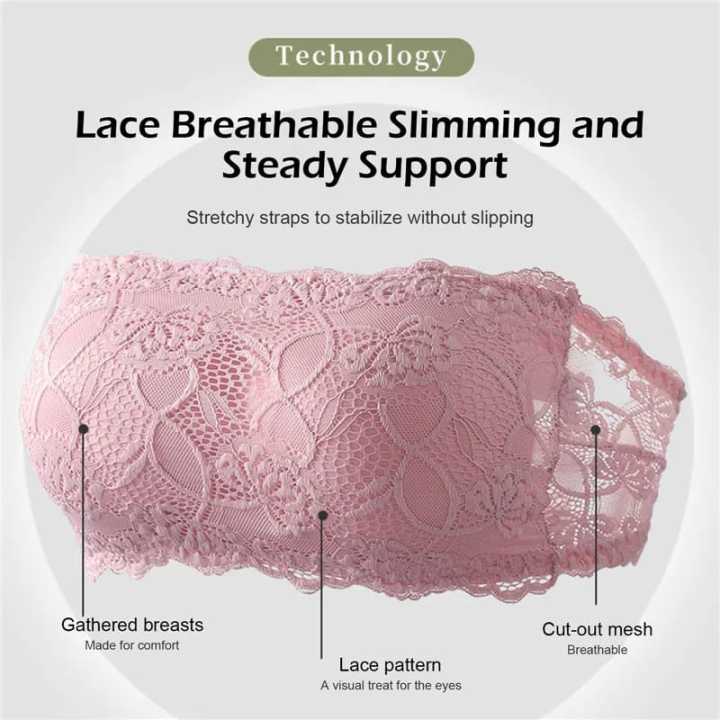 Ladies%20Floral%20Lace%20Thin%20Removable%20Padded%20Strapless%20Bra%20with%20Hook%20Free%20Size%2028%20to%2032%20-%20Image%205