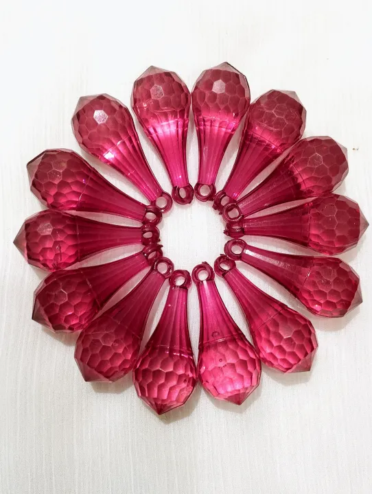 10/15%20pcs%20Pink%20Faceted%20Crystal%20Plastic%20Drop%20Tussle%20Bead%20-%20DIY%20Craft,%20Jewelry,%20Dress%20Ornaments%20and%20D%C3%A9cor%20-%20Image%206