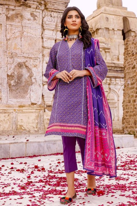 Gul Ahmed Chunri Lawn Collection D-03