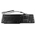 Branded keyboard USB 104-key Black Wired Keyboard. 