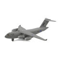1/32 C17 Transport Plane Pull Back Music LED Model Table Decor Kids Toy Gift. 