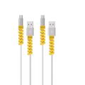 Charging Cable Protector Cable Management Organizer for iPhone iPad MacBook Tablet Charger Cord,Android Cell Phone Xiaomi Samsung Huawei Mobile Accessories. 