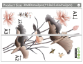 Wall Stickers Beautiful Flower Wall Sticker Floral Stickers For Wall Unique Design Wall Sticker For Living Room.. 