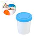 Ice Cream Pint Cup Multifunction Reusable Ice Cream Pints Containers and Lids for Homemade S blue. 