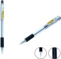Comfort Grip Retractable - Needle Ballpoints Pens Black Pointer,0.8 mm - Pack of 10. 