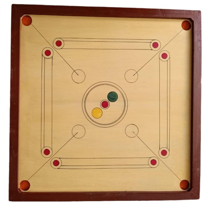 36 inch Wooden Carrom Board Game With Striker and Coins Set 36 Inches Large