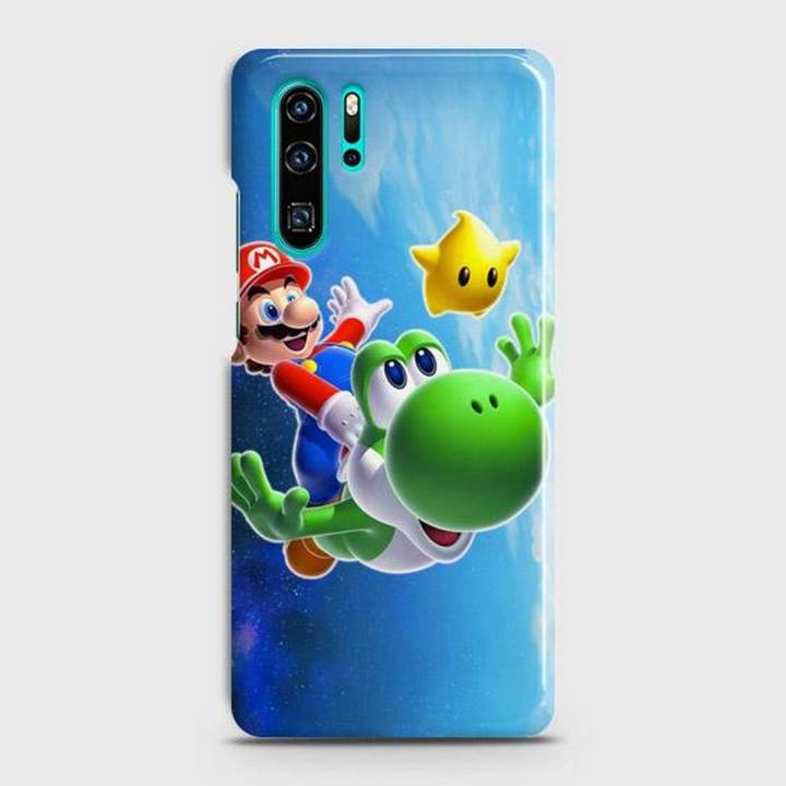 Huawei P30 Pro Cover SuperMario Character Hard Cover- Design 27 Case