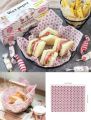🍟 Wax Paper Food Grade Sheets 50Pcs | Eco-Friendly Wrapping Paper for Burgers, Fries & Bakery Products. 