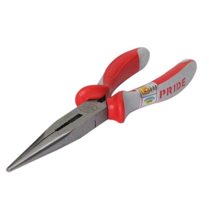 Pride Long Nose Plier (Plas) High Quality,6 inch