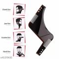 New Pattern Double Sided Beard Styling Template, Beard Comb for Men, Lightweight and Flexible, Suitable for All in One, Beard Shaping Tool. 
