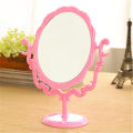 Black Butterfly Rotatable Vintage Desktop Gothic Rose Stand Compact Makeup Mirror European Style Acrylic Small Size Makeup Tools. 