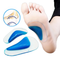Flat Foot Arch Support Flat Feet Insole Orthopedic Gel Arch Support Insoles - Flat Feet Support Gel Soft Pads Silicone - 1 Pair. 