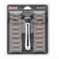 3 Layers Shaving Machine Safety Razor Blades Manual Shaving Face Care Beard Hair Remover. 