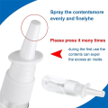 20Piece Clear Small Empty Nose Spray Bottle Reusable Fine Mist Sprayers for Travel 10ML. 