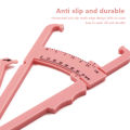 Body Fat Monitor Sebum Meter Folder Personal Body Fat Caliper Skin Analyzer Measure Charts Fitness Slim Keep Health Tester. 