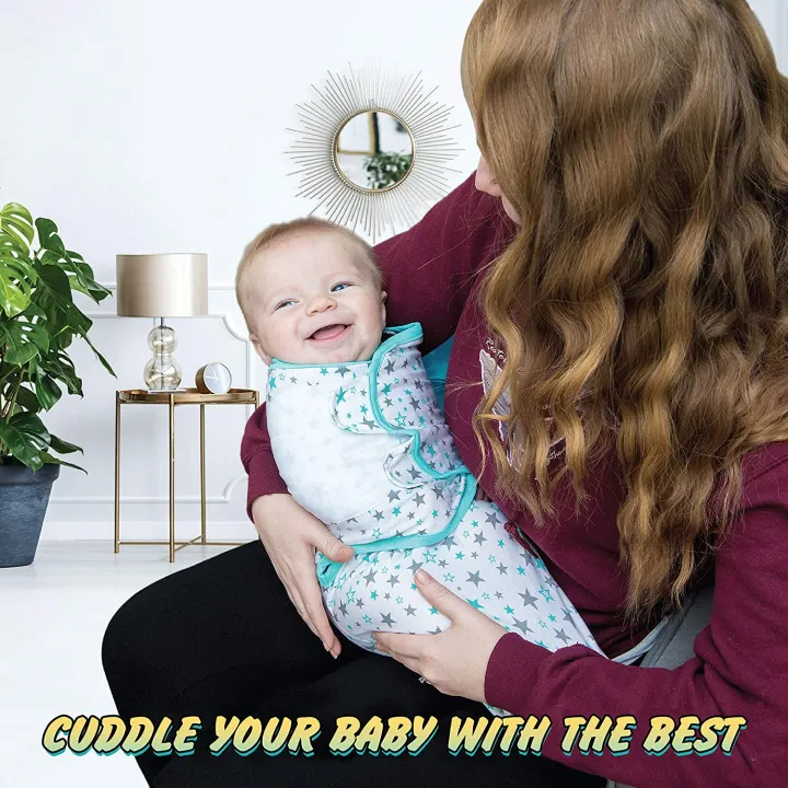 2pcs%20Baby%20Swaddle%20Blanket,%200%20to%206%20M%20Swaddle%20Wrap%20for%20Infant,%20Adjustable%20Newborn%20Swaddle,%20Organic%20Cotton%20Baby%20Swaddle%20-%20Image%206