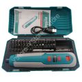 TOTAL Original Lithium-Ion Cordless Screwdriver Machine with 42 pcs Screwdriver Bit Accessories with Case By *Tool Shop*. 