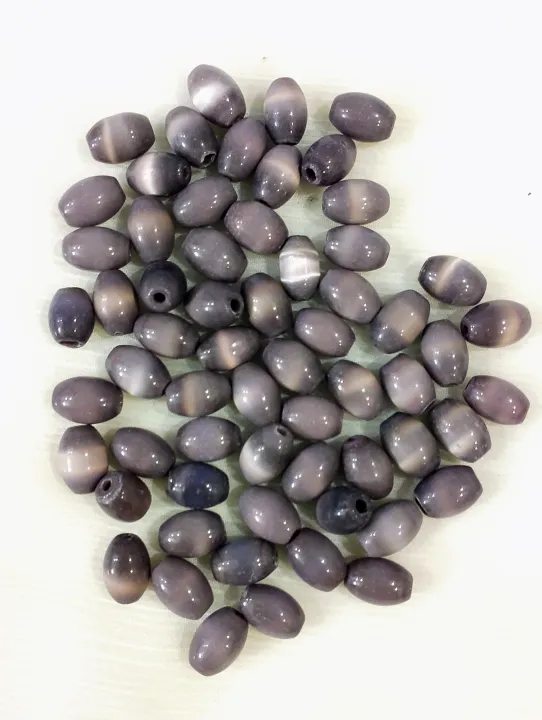 40gms%20Smoky%20Purple%20Cat's%20Eye%20Oval%20Beads,%2011mm,%20for%20Jewelry%20Making%20and%20DIY%20Crafts%20-%20Image%206