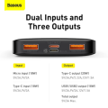 Bauseus Bipow Digital Display 20W 10000mAh Power Bank. 